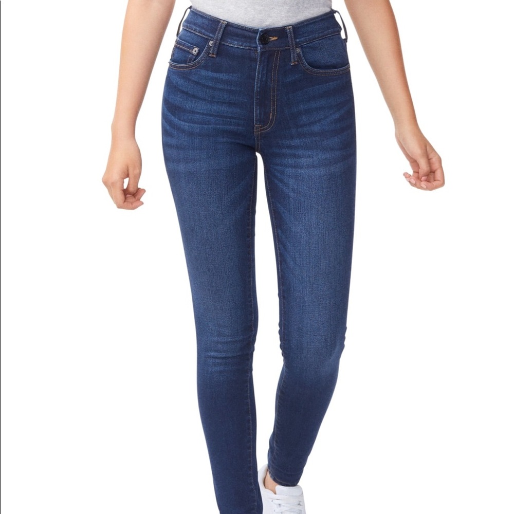 Women Aeropostale Blue Skinny Jeans